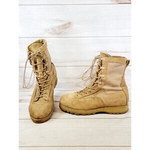 Belleville 790G Mens Tan Suede GORE-TEX Waterproof Combat Flight Boots Size 10 W